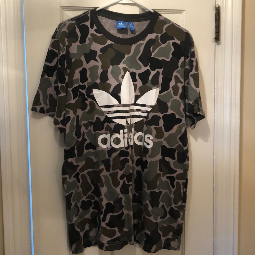 Adidas Camo Tee Shirt